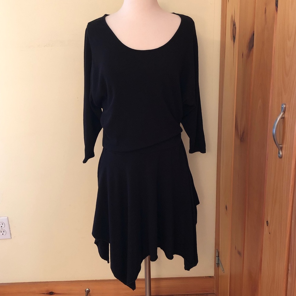 Free People Beach Black Dress